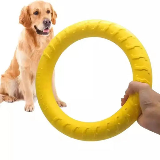 Dog Rubber Ring Toy, Durable Dog Chew Toy, Pet Interactive Toy, Dog Teething Toy, Pet Training Toy, Dog & Cat Accessories