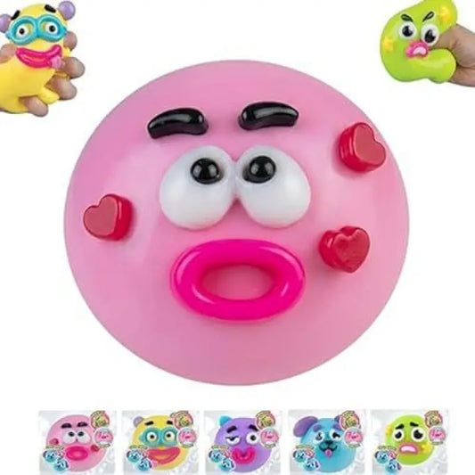 Dog Face Swap Squishy Soft Moldable Cute Slow Rise Relaxing Sensory Fidget Relief Anxiety Stress Fun with Interchangeable Faces for Tactile Play Fun, Smushers Squishy, Fidgets